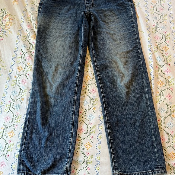 Women's JAG High Rise Straight Leg Denim Jeans - Picture 5 of 11